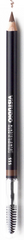 Пудровый карандаш для бровей со щеткой №111 коричневый с холодным подтоном ViSTUDIO 1,8 г