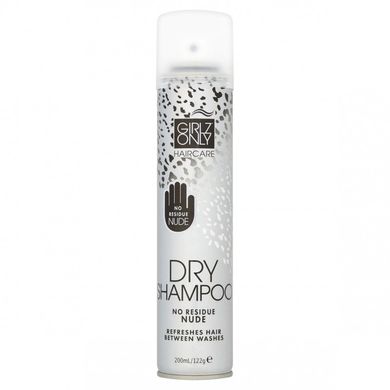 Сухой прозрачный шампунь для волос Girlz Only Hair Care Dry Shampoo Nude No Residue 200 мл