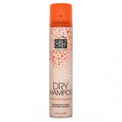 Сухий шампунь для жирного волосся Girlz Only Hair Care Dry Shampoo Dazzling Volume 200 мл
