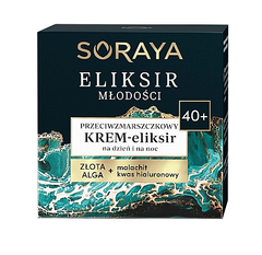 Крем-еліксир проти зморшок день/ніч 40+ Soraya Youth Elixir Anti Wrinkle Cream-Elixir 50 мл