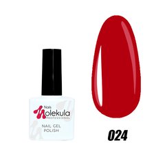 Гель-лак №24 красный классик Nails Molekula 11 мл