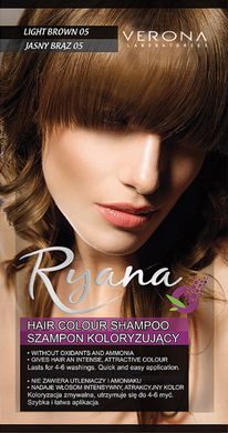 Verona Відтінковий шампунь-фарба для волосся 005 - Світло-коричневий