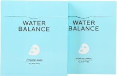 Гидрогелевая маска для лица, восстанавливающая водный баланс Water Balance Hydrogel Mask All Skin Types Lindsay 10 шт.