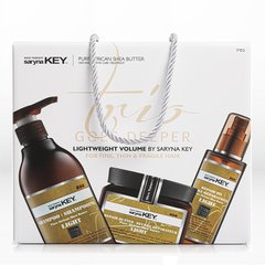 Набор для восстановления волос Trio Damage repair Light Saryna Key (шампунь 500 мл, маска 500 мл, масло105 мл)