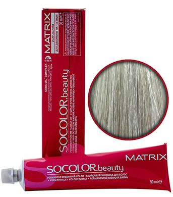 Стійка крем-фарба для волосся Matrix Socolor Beauty 10AV Дуже дуже світлий блондин попелясто-фіолетовий 90 мл