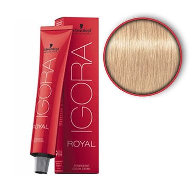 Краска для волос Schwarzkopf Professional Igora Royal 9,5-49 Пастельный блондин бежево-фиолетовый 60 мл