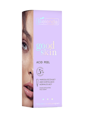 Крем для лица Bielenda Good Skin Acid Peel Микро-эксфолиант 5% 50мл (BIE46859)