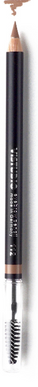 Пудровый карандаш для бровей со щеткой 112 светло-коричневый холодный ViSTUDIO 1,8 г