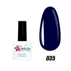 Гель-лак №35 темно-синий перламутр Nails Molekula 11 мл