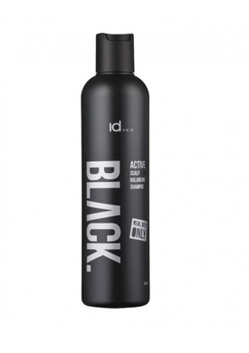 Шампунь для мужчин балансирующий idHair Black Active Scalp Shampoo 250 мл