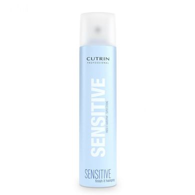 Лак без аромату сильної фіксації Cutrin Sensitive Fragrance Free Shape It Hair Spray Strong 300 мл