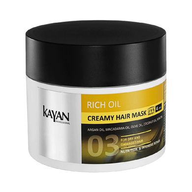 Крем-маска для сухого і пошкодженого волосся Kayan Professional Cream-Mask For Damaged And Dull Hair 250 мл