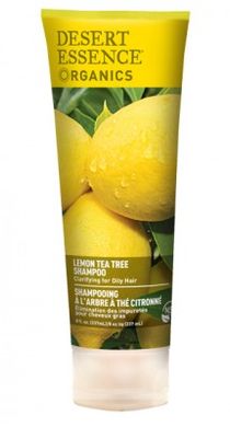 Натуральный безсульфатный шампунь Лимон-чайное дерево