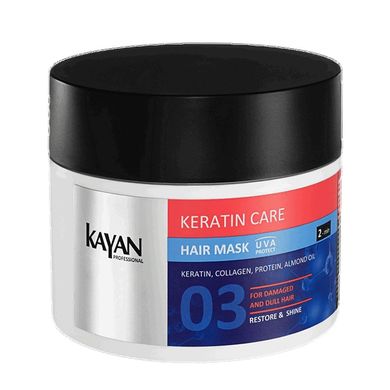 Маска для пошкодженого і тьмяного волосся Kayan Professional Mask For Damaged And Dull Hair 250 мл