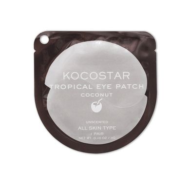 Патчі гідрогелеві для зони навколо очей Кокос Tropical Eye Patch Coconut Kocostar 2 шт