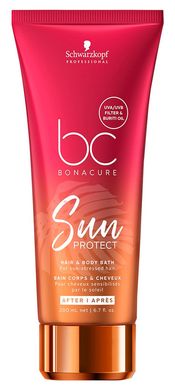 Шампунь для волосся Schwarzkopf Professional Bonacure Sun Protect Hair & Body Bath 200 мл