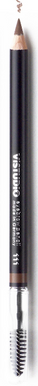 Пудровий олівець для брів зі щіткою №111 коричневий з холодним підтоном ViSTUDIO 1,8 г