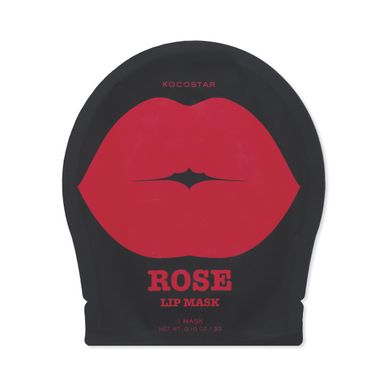 Патчи гидрогелевые для области вокруг губ роза Lip Mask Pouch Rose Kocostar 1 шт