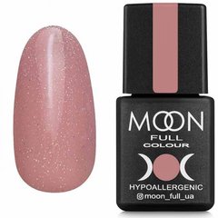 Гель-лак Full Opal color №505 бежево-бузковий з кольоровим шимером Moon 8 мл