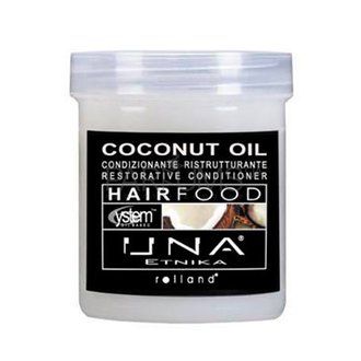 Маска для відновлення структури волосся Олія кокоса UNA Hair Food