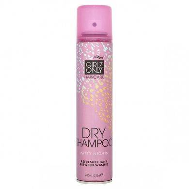 Сухой шампунь для волос с фруктовым ароматом Girlz Only Hair Care Party Nights Dry Shampoo 200 мл