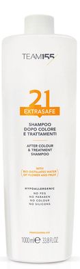 Шампунь технічний після фарбування Team 155 Extrasafe Post Color And Treatment Shampoo 21 1000мл