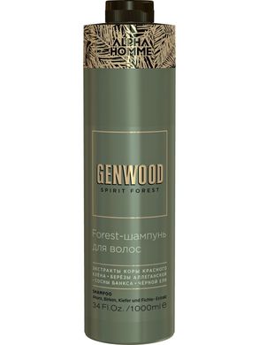 Шампунь для мужчин для волос и тела Estel Professional Alpha Homme Genwood Forest Shampoo 1000 мл