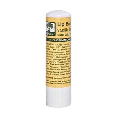 Бальзам для губ c ароматом ванили BioSelect Lip Balm 4,4 г