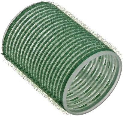 Бигуди Sibel на липучке зеленые 48 мм 6 шт
