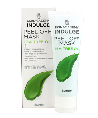 Маска для обличчя з олією чайного дерева Skin Academy Peel Off Mask Tea Tree Oil 80 мл