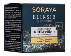 Восстанавливающий крем-эликсир день/ночь 60+ Youth Elixir Soraya 50 мл
