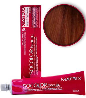 Стойкая крем-краска для волос Matrix Socolor Beauty 8CC Светлый блондин глубокий медный 90 мл