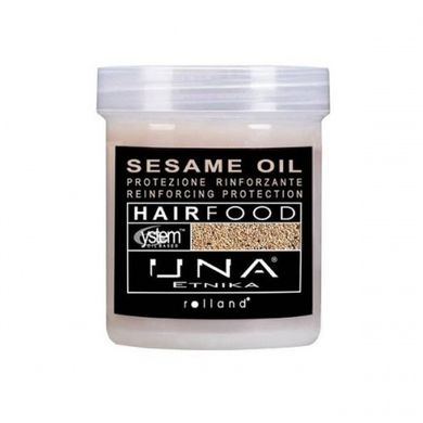 Маска для разглаживания волос Масло кунжута UNA Hair Food
