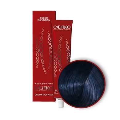 Крем-фарба для волосся C: EHKO Color Explosion 00/1 Мікс-тон блакитний 60 мл