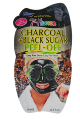 Маска-плівка для обличчя "Деревне вугілля і чорний цукор" 7th Heaven Charcoal & Black Sugar Peel Off Mask 10 мл