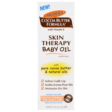 Детское масло Palmer's Cocoa Butter Skin Therapy Baby Oil 150 мл