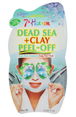 Маска-плівка для обличчя "Мінерали Мертвого моря і глина" 7th Heaven Dead Sea & Clay Peel Off Mask 10 мл