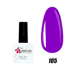 Гель-лак №105 фиолетовый Nails Molekula 11 мл