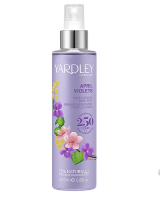 Спрей для тела Yardley April Violets Body Mist 200 мл