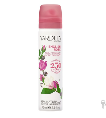 Дезодорант для тіла Yardley English Rose Body Spray 75 мл