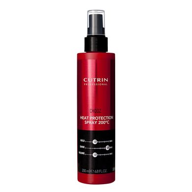 Спрей для выпрямления волос сильной фиксации Cutrin Chooz Heat Protection Spray 200 мл