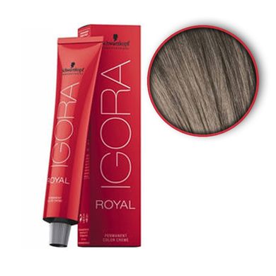 Фарба для волосся Schwarzkopf Professional Igora Royal 8-1 Світло-русявий сандре 60 мл