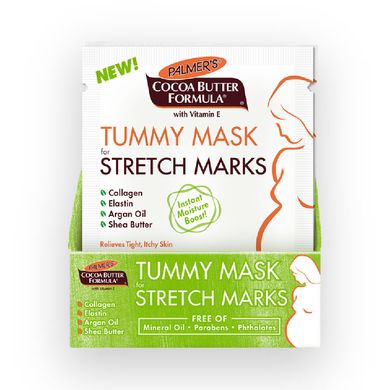 Маска від розтяжок для шкіри живота Palmer's Сосо Butter Formula Tummy Mask Stretch Marks 33 мл