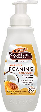 Засіб для миття тіла з кокосовим молоком і медом Palmer's Сосо Butter Formula Indulgent Foaming Body Wash Coconut Milk And Honey 400 мл